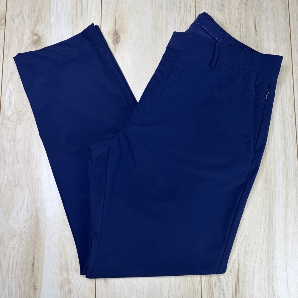 ZANELLA MEN'S NOAH ACTIVE PANTS BLUE 36X30 STRETCH PERFORMANCE